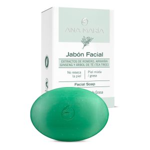 Jabón Facial De Romero Arrayan Y Ginseng 35g