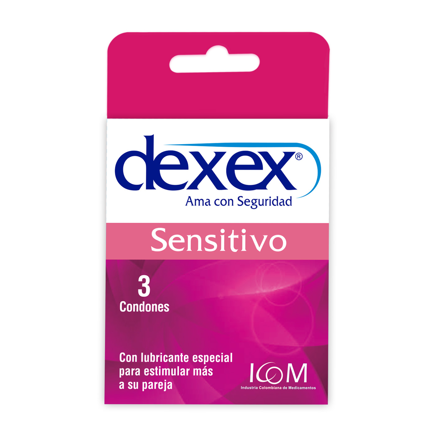 200016582_DEXEX SENSITIVO 3UND Preservativo Dexex Sensitivo 3 Unidades Icom - Imagen 1