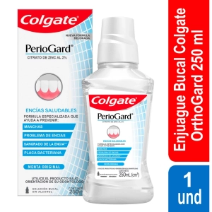 Enjuague Colgate Periogard Sin Alcohol 250 ml