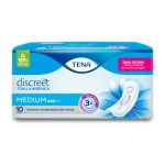 Toalla Tena Discreet Medium 10 Unidades 3 Gotas