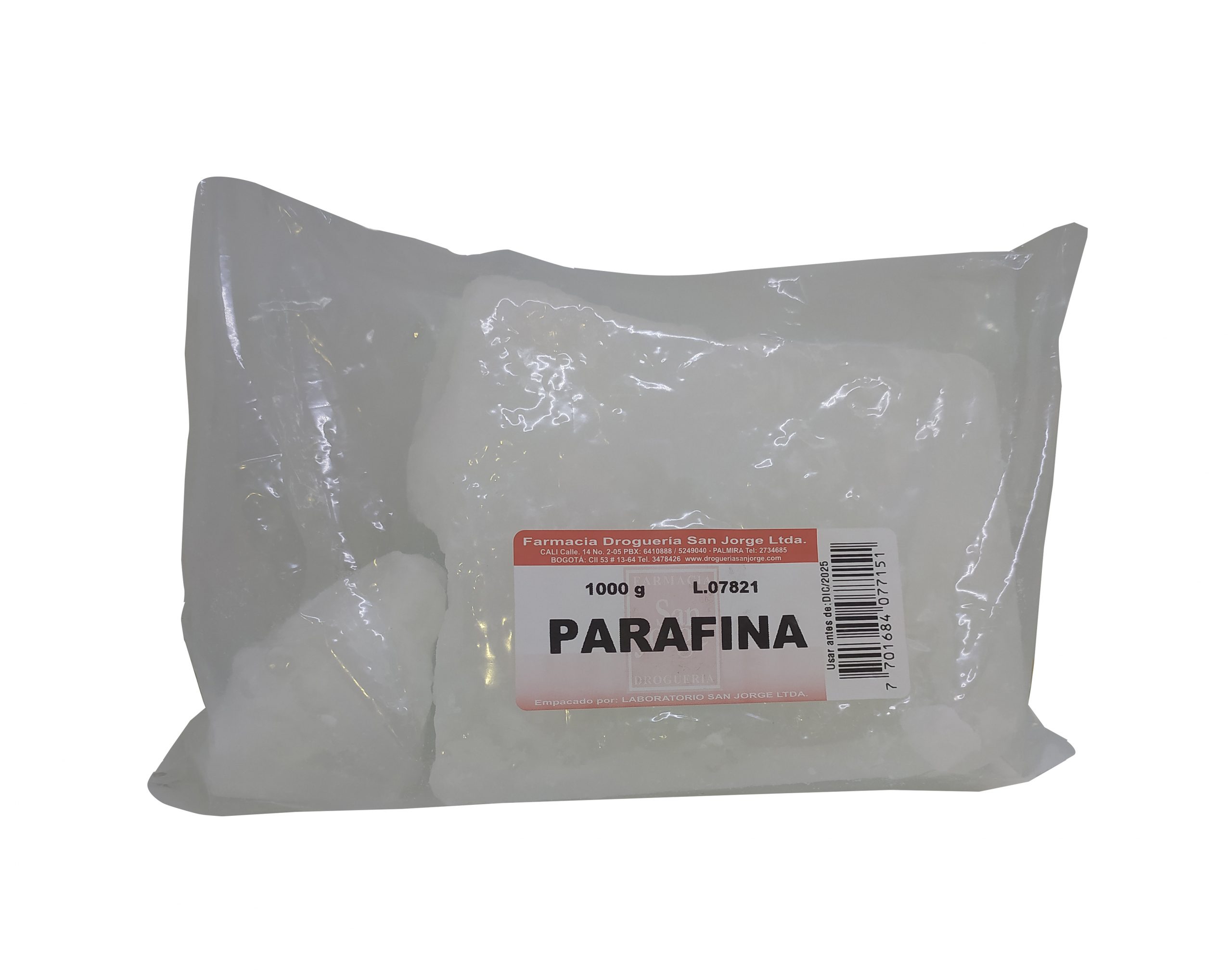 Drogueria San Jorge - Compra PARAFINA 1000 g CHINA