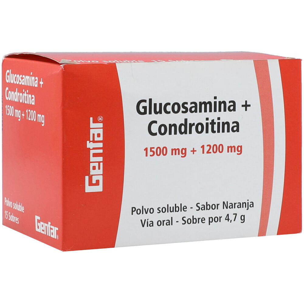 Campo de minas Natura cajón glucosamina mas condroitina sobres