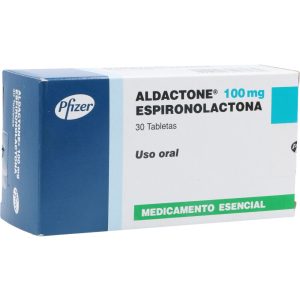 Aldactone 100 mg 30 Tabletas