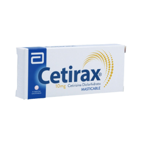 Cetirax 10 mg 10 Tabletas