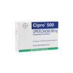 Cipro 500 mg 8 Comprimido