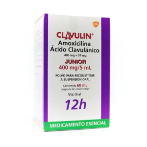 Clavulin Junior 400 mg / 5ml 60 mL