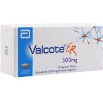Valcote Er 500 mg 30 Tabletas
