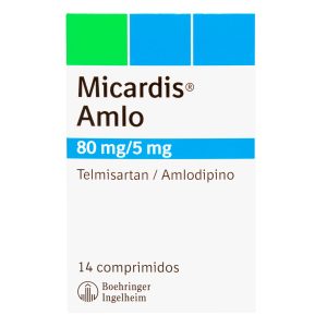 Micardis Amlo 80 Mg/5 mg 14 Comprimidos