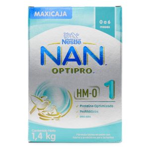 Leche Nan Optipro Hmo 1 Maxicaja 1.4 Kg