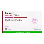 Eutirox 200 mg 50 Tabletas