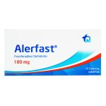 Alerfast 180 mg 10 Tabletas