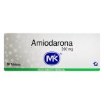 Amiodarona 200 mg 30 Tabletas MK