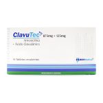 Clavutec 875/125 mg 14 Tabletas