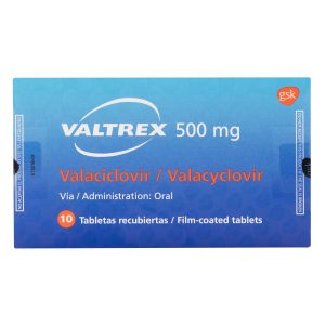 Valtrex 500 mg 10 Tabletas