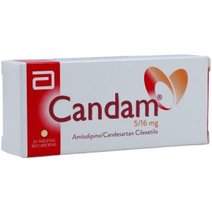 Candam 5/16 mg 30 Tabletas