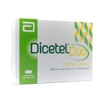 Dicetel Duo 100 mg 12 Tabletas