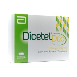 Dicetel Duo 100 mg 12 Tabletas