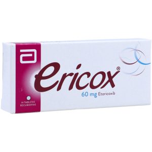 Ericox 60 mg 14 Tabletas