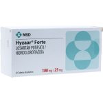Hyzaar Forte 100/25 mg 30 Tabletas