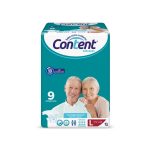 Pañal Content Ultrasec Talla L 9 Unidades