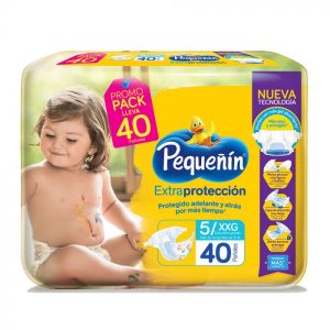 Pañal Pequeñin Extraprotección Etapa 5 40 Unidades