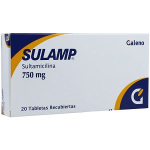 Sulamp 750 mg 20 Tabletas