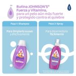 Champu Johnsons Baby Fuerza y Vitamina 200 mL - Imagen 2