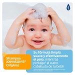 champú Bebé JOHNSON'S Original 750 mL - Imagen 4