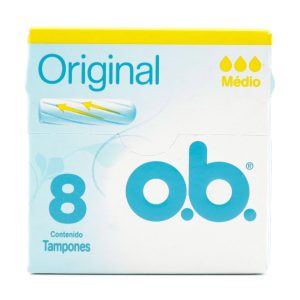 Tampon Ob Original Medio 8 Unidades