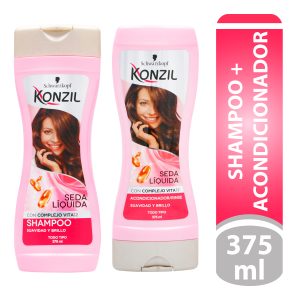 Champu Konzil Seda Liquida 375 mL + Acondicionador Seda Liquida 375 mL