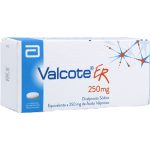 Valcote Er 250 mg 30 Tabletas
