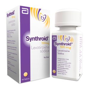 Synthroid 100 Mcg 90 Tabletas