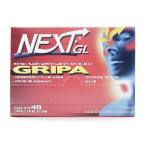 Next Gel Gripa 48 Cápsulas Blandas