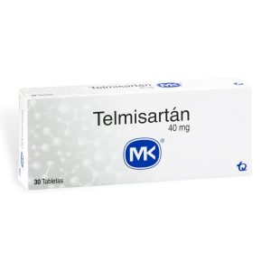 Telmisartan 40 mg 30 Tabletas MK