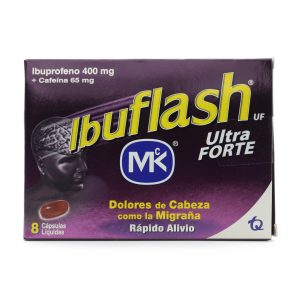 Ibuflash Ultra Forte 8 Cápsulas Liquidas