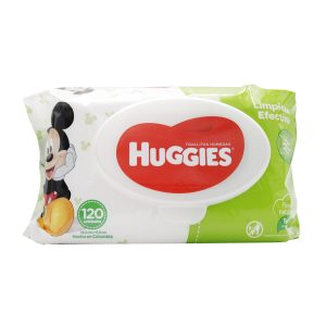 Toallitas Húmedas Huggies Limpieza Efectiva 120 Unidades