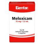 Meloxicam 15 mg 3 Ampollas Genfar