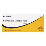 Flavoxato Clorhidrato 200mg 10 Tabletas Recubiertas La Sante