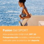 Fotoprotector Isdin Fusion Gel Sport Wet Skin SPF50 100 mL - Imagen 3