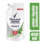 Jabón Líquido Rexona Antibacterial Aloe Vera Doypack 450 mL