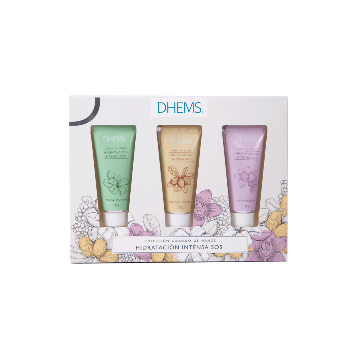 KIT DHEMS HIDRATACIÓN INTENSA SOS PARA MANOS Kit Dhems Hidratación Intensa Sos para Manos - Imagen 1