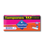 Tampones Nosotras Digital Super 10 Unidades