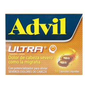 Advil Ultra 10 Cápsulas
