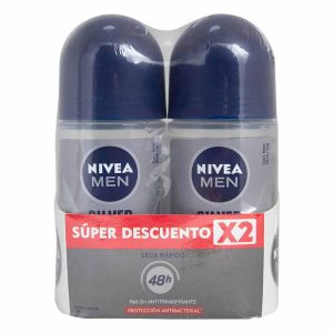 Desodorante Nivea Silver Roll-On 50 mL