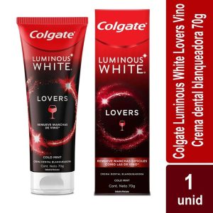 Crema Dental Colgate Luminous White Lovers Vino 70 g