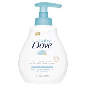 Jabón Dove Baby Líquido Humectación Enriquecida 400 mL