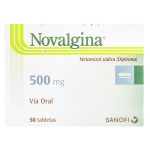 Novalgina 500 mg 50 Tabletas