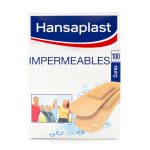 Curas Hansaplast Impermeables Color Piel 100 Unidades