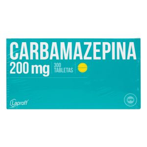 Carbamazepina 200 mg 300 Tabletas Laproff