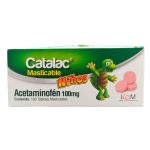 Catalac 100 mg 100 Tabletas Masticables Icom